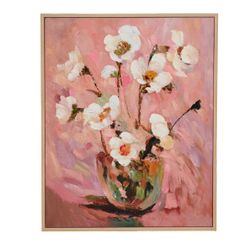 Faded Flora Canvas Painting