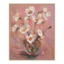 Faded Flora Canvas Painting