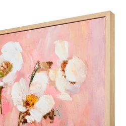 Faded Flora Canvas Painting