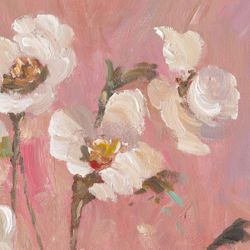 Faded Flora Canvas Painting