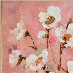 Faded Flora Canvas Painting