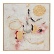 Golden Moon Canvas Painting