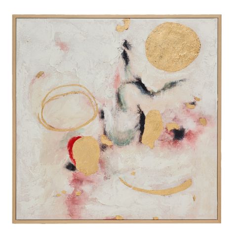 Golden Moon Canvas Painting