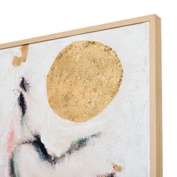 Golden Moon Canvas Painting
