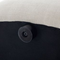 Greenwich Modular 3 Seater Sofa w Right Chaise - Ivory Chenille - OUTLET NSW