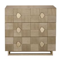 Alton 3 Drawer Chest - Antique Gold - OUTLET NSW