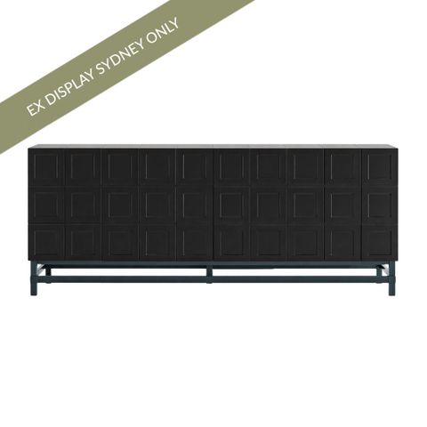 Saxon - Buffet Black - OUTLET NSW