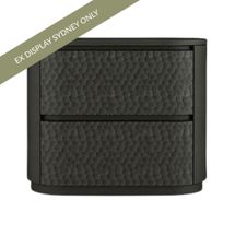 Mikki Bedside Table - Large Black - OUTLET NSW