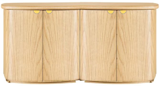 Lina 4 Door Buffet - White - OUTLET NSW