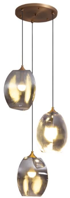 Delaney Pendant - 3 Globe - OUTLET NSW