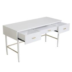 Evelyn Desk - White - OUTLET NSW