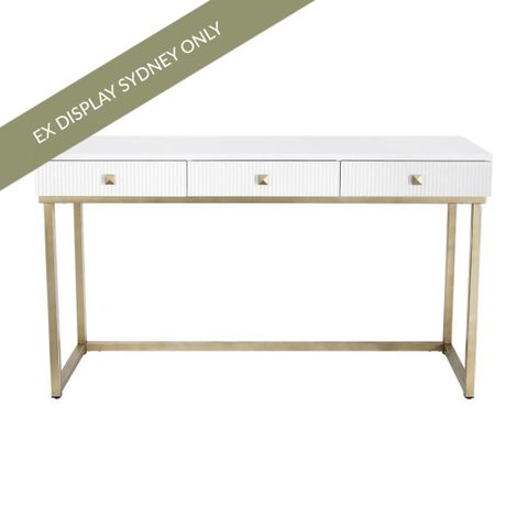 Marc Desk - White - OUTLET NSW