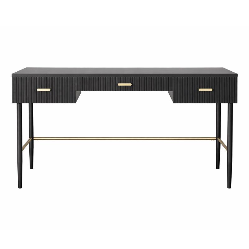 Evelyn Desk - Black - OUTLET NSW