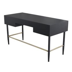 Evelyn Desk - Black - OUTLET NSW