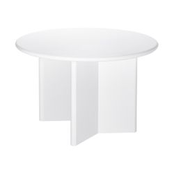 Montauk Round Dining Table - 1.2m White - OUTLET NSW