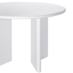Montauk Round Dining Table - 1.2m White - OUTLET NSW