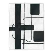 Dark Geometry Series II Canvas Painting