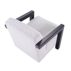 Lennon Arm Chair - Salt & Pepper