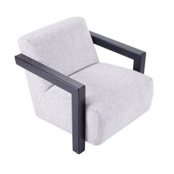 Lennon Arm Chair - Salt & Pepper