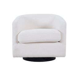 Bellevue Swivel Arm Chair - Ecru