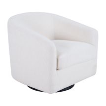 Bellevue Swivel Arm Chair - Ecru
