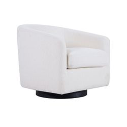 Bellevue Swivel Arm Chair - Ecru