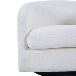Bellevue Swivel Arm Chair - Ecru