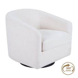 Bellevue Swivel Arm Chair - Ecru