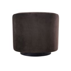 Bellevue Swivel Arm Chair - Slate Grey Velvet