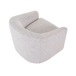 Bellevue Swivel Arm Chair - Salt & Pepper