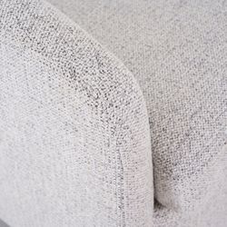 Bellevue Swivel Arm Chair - Salt & Pepper