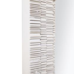 Dunbar Wall Mirror - Rectangle White