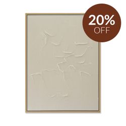Calm Spaces Series II Canvas Painting