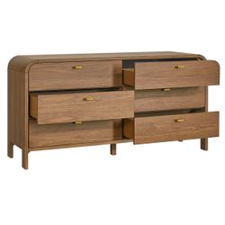 Chisholm 6 Drawer Chest - Walnut