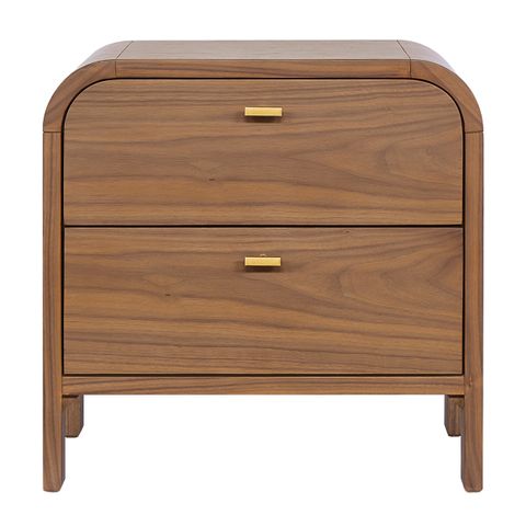 Chisholm Bedside Table - Walnut
