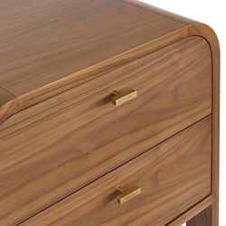 Chisholm Bedside Table - Walnut