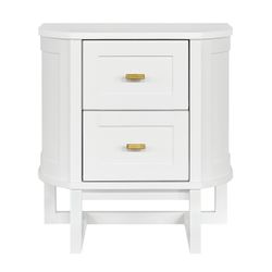 Theodore Bedside Table - Small White