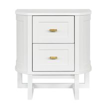Theodore Bedside Table - Small White