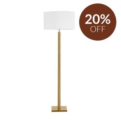 Kirkwall Floor Lamp - Brass