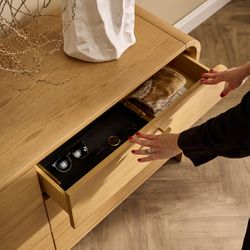 Chisholm 6 Drawer Chest - Natural Oak