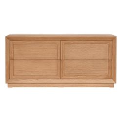 Balmain 4 Drawer Chest - Natural Oak