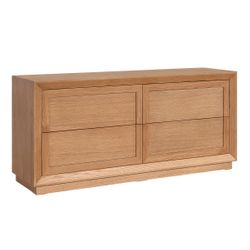 Balmain 4 Drawer Chest - Natural Oak