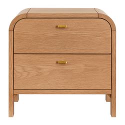 Chisholm Bedside Table - Natural Oak