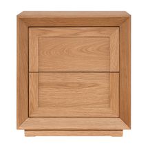 Balmain Tall Bedside Table - Natural Oak