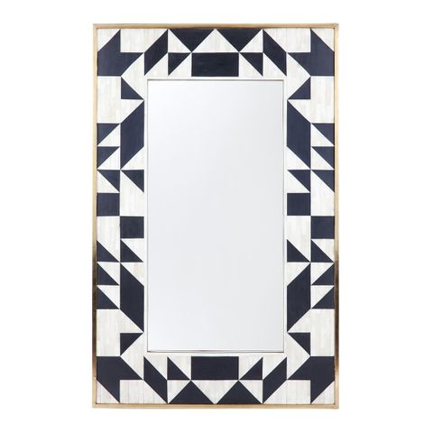 Huxley Bone Inlay Wall Mirror