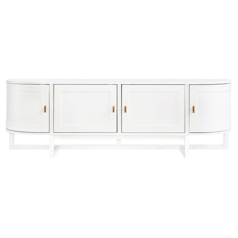 Theodore Entertainment Unit - White