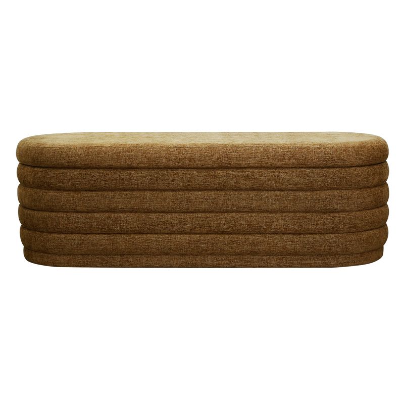 Demi Storage Bench Ottoman - Butterscotch
