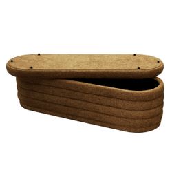 Demi Storage Bench Ottoman - Butterscotch