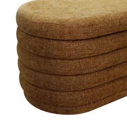Demi Storage Bench Ottoman - Butterscotch