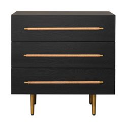 Retreat Bedside Table - Black